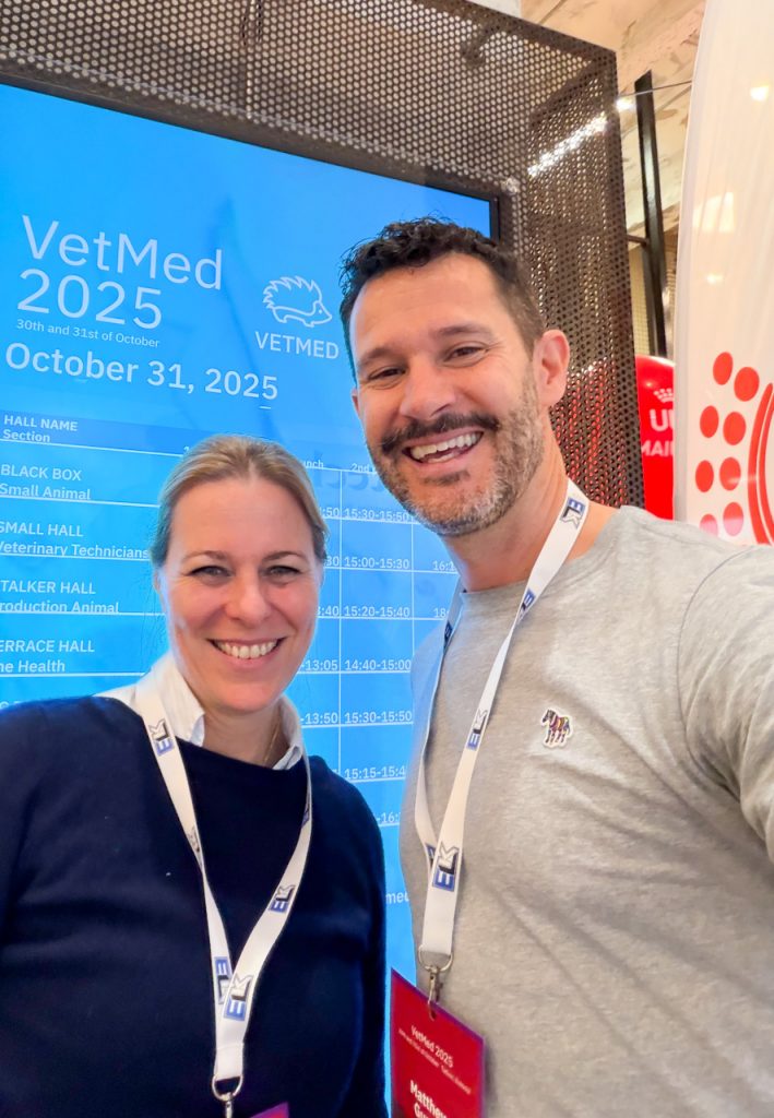 Foto Eva mit Matt Gurney