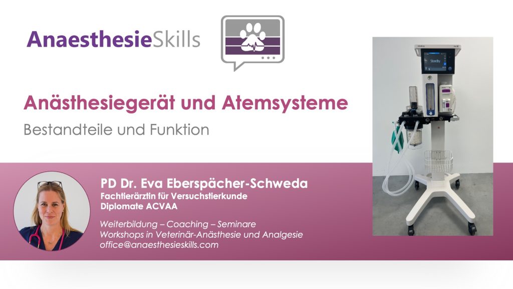 Titelseite Anaesthesiegeraet und Atemsysteme Teile und Funktion AnaesthesieSkills 2026
